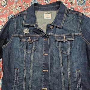 Ladies Old Navy Large jean jacket